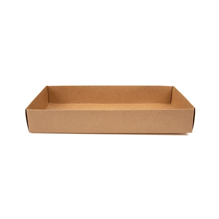 Gift boxes bottom kraft 15,2x3,8x24,1 cm (25 pieces) [KR13]