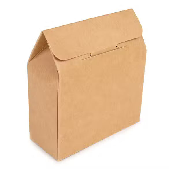 Kraft Gift Boxes with Circle Window 8,9x3,8x10,2 cm (25 pieces) [FS340]