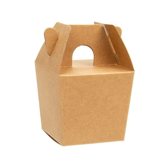 Kraft Mini Takeout Box 6x5.1x5.4cm (25 Pieces) [FS381]