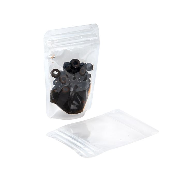 Stand Up Pouches Clear 10,2x6x15,2cm Liquid/freezer (25 Pieces) [ZBGL2]