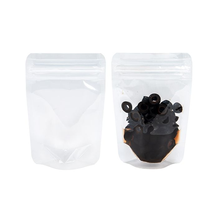 Stand Up Pouches Clear 10,2x6x15,2cm Liquid/freezer (25 Pieces) [ZBGL2]