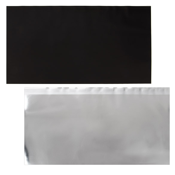 Foil Topper Metallic Matte Black 17,8x33 cm (25 pieces) [MT2MB]