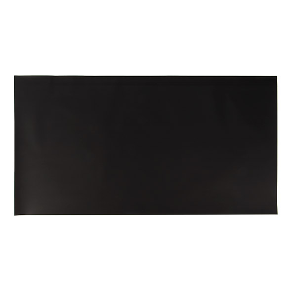 Foil Topper Metallic Matte Black 22,9x43,2 cm (25 pieces) [MT3MB]