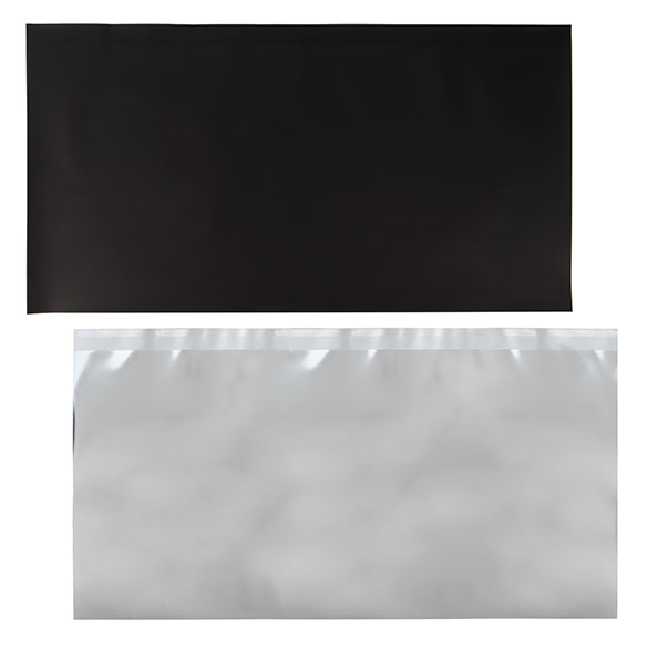 Foil Topper Metallic Matte Black 22,9x43,2 cm (25 pieces) [MT3MB]