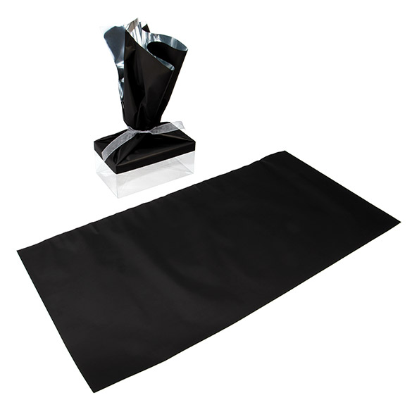 Foil Topper Metallic Matte Black 30,5x63,5 cm (25 pieces) [MT4MB]