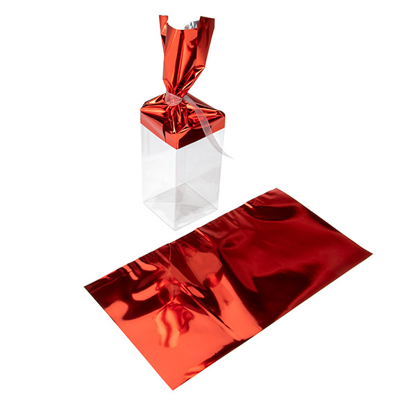Foil Topper Metallic Red 17,8x33 cm (25 pieces) [MT2R]