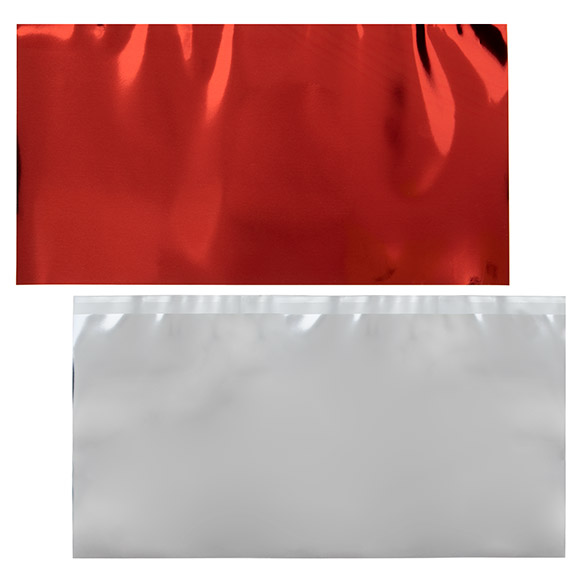 Foil Topper Metallic Red 22,9x43,2 cm (25 pieces) [MT3R]