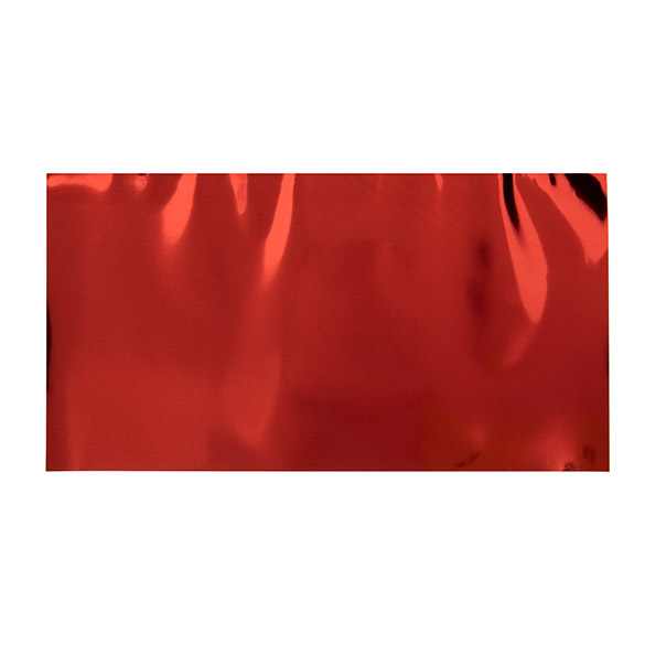 Foil Topper Metallic Red 22,9x43,2 cm (25 pieces) [MT3R]