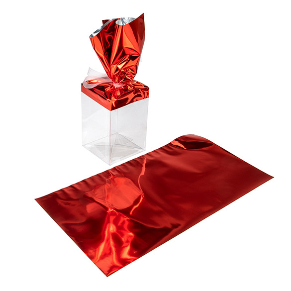 Foil Topper Metallic Red 22,9x43,2 cm (25 pieces) [MT3R]