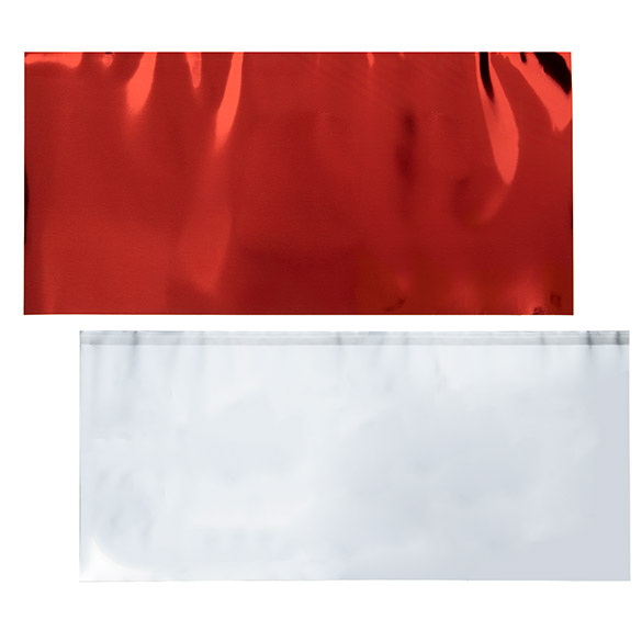 Foil Topper Metallic Red 30,5x63,5 cm (25 pieces) [MT4R]