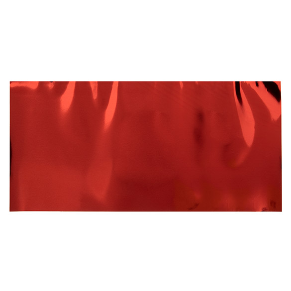 Foil Topper Metallic Red 30,5x63,5 cm (25 pieces) [MT4R]