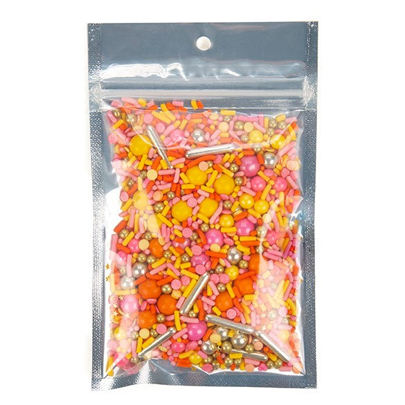 Grip Seal Bags Transparent/Gold 9x12.5cm (100 pieces) [HZBB4CG]