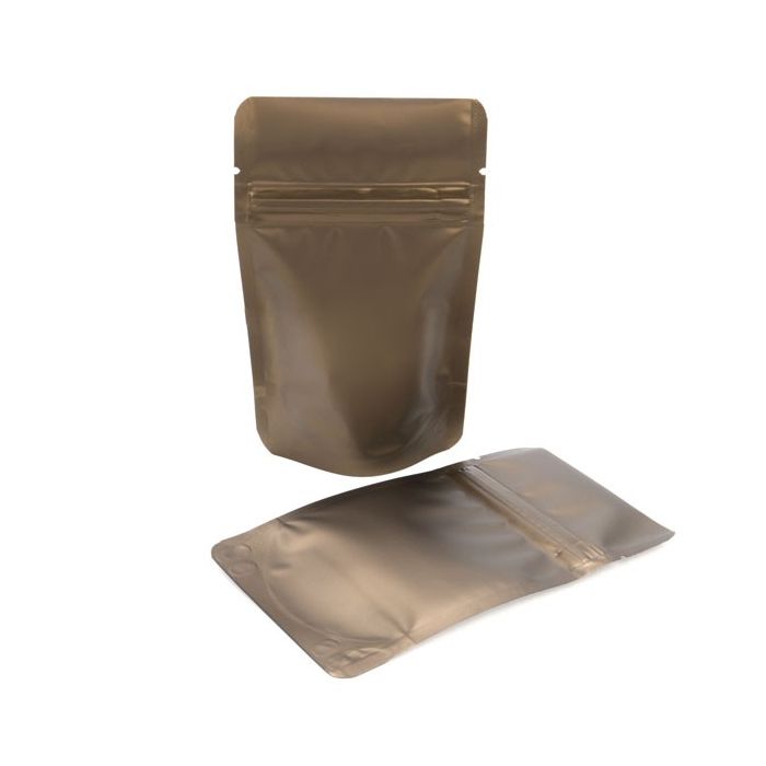 Stand Up Pouches Bronze 8x5x13cm | 28 grams (100 pieces) [ZBGM1BZ]