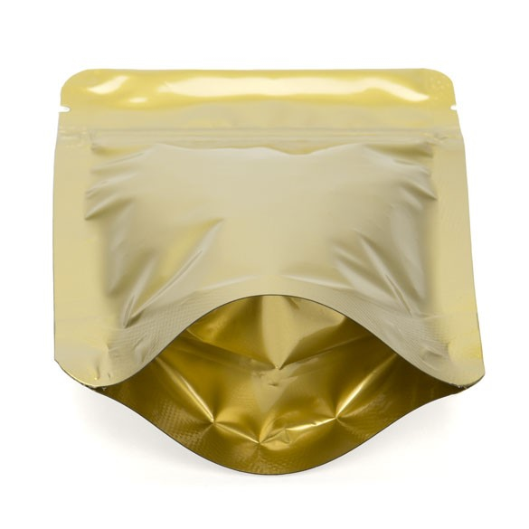 Stand Up Pouches Gold 8x5x13cm | 28 grams (100 pieces) [ZBGM1G]