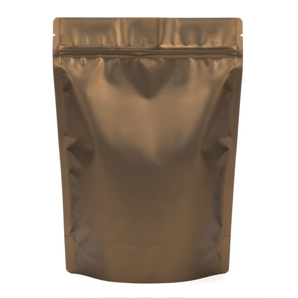 Stand Up Pouches Bronze 21x9x29cm | 510 grams (100 pieces) [ZBGM5BZ]