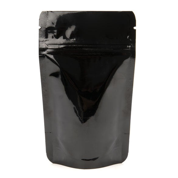 Stand Up Pouches Black 8x5x13cm | 28 grams (100 pieces) [ZBGM1B]