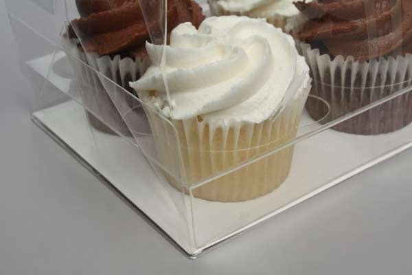 Bags Set for 6 Mini Cupcakes 17.8x10.5x22.9cm (100 pieces) [CBG7]