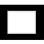 Mount Board Black 32.1x47.3cm Window - Outer size 45.7x61cm (10 pieces) [MS20100]
