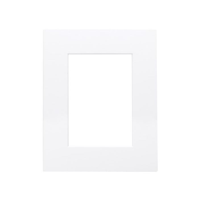 Mount Board "slide in" 27.9x35.6cm White with 19 x 24cm Window