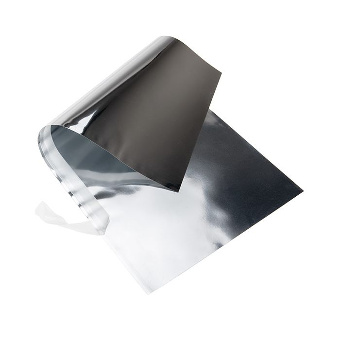 Foil Topper Metallic Silver 17,8x33 cm (25 pieces) [MT2S]