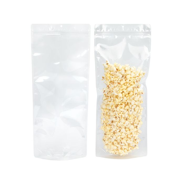 Stand Up Pouches Clear 17,8x6x43,2cm With Hanghole (100 Pieces) [ZBGCC3N]
