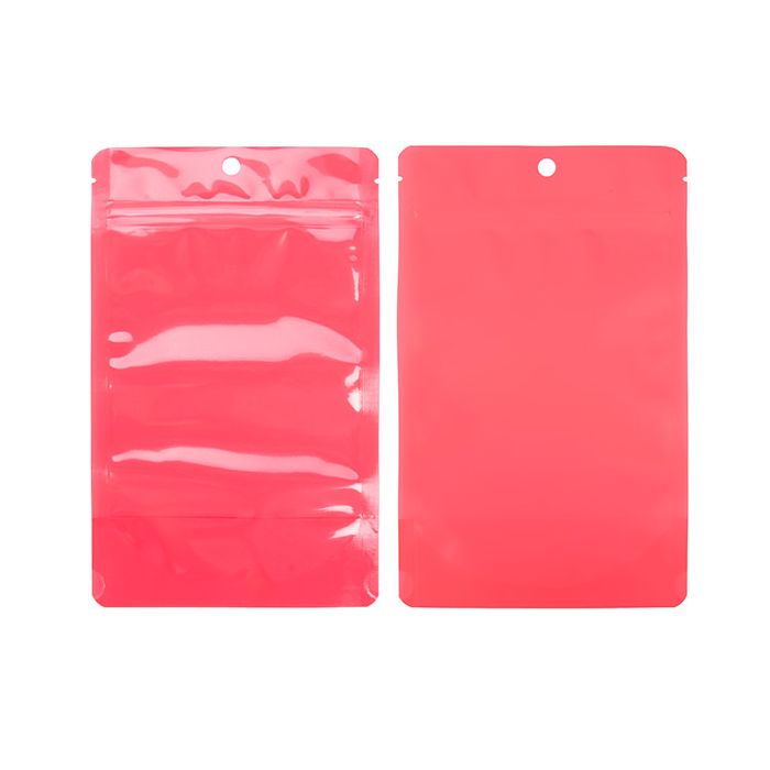 Stand Up Pouch Neon Watermelon 13x7.9x20.6 cm w/ Hang Hole (100 pieces) [ZBGN3W]