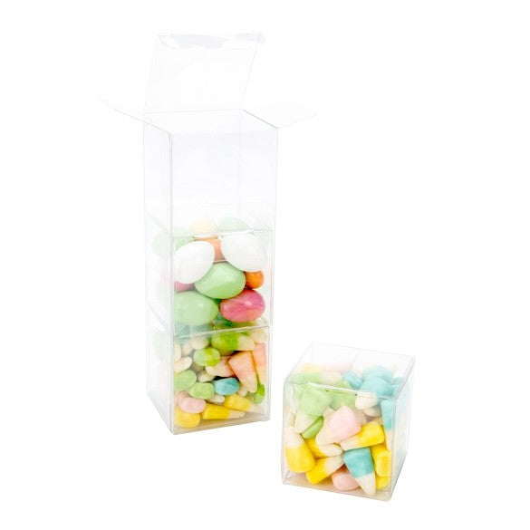 Plastic Gift Boxes set - 3 boxes - 5.2x5.2x15.6cm (25 pieces) [NBS1]