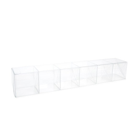 Plastic Gift Boxes set - 6 boxes - 5.2x5.2x30.6cm (25 pieces) [NBS2]