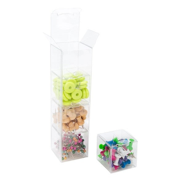 Plastic Gift Boxes set - 4 boxes - 4x4x15.4cm (25 pieces) [NBS3]