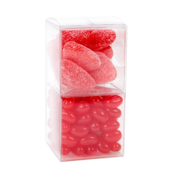 Plastic Gift Boxes set - 2 boxes - 5.2x5.2x10.5cm (25 pieces) [NBS5]