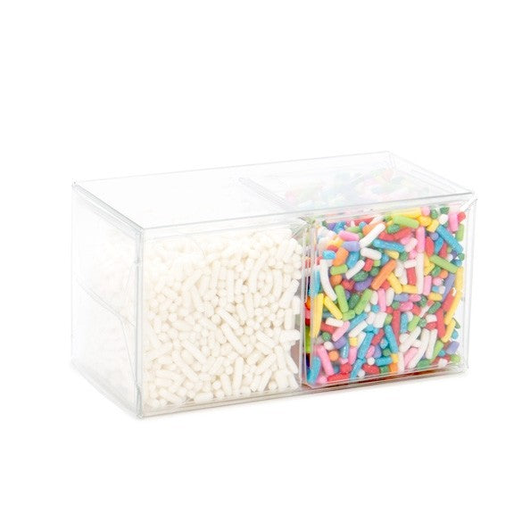 Plastic Gift Boxes set - 2 boxes - 4.1x4.1x7.9cm (25 pieces) [NBS7]