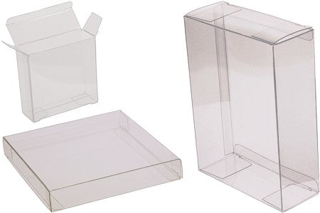 Plastic Gift Boxes 16.2x1.6x21.3cm Crystal Clear (25 pieces) [FB88]