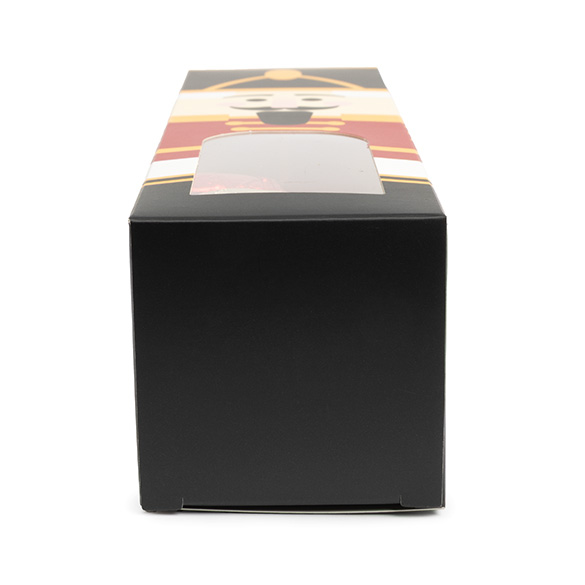 Nutcracker Paper Box with Window 5,7x5,7x20,3cm (25 pcs) [SKB228N]