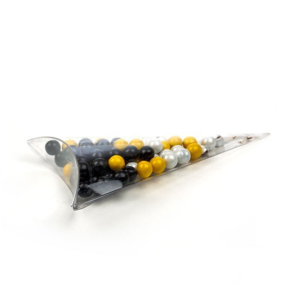 Plastic Gift Boxes Cone shape 8.9x16.5cm (25 pieces) [FS286]