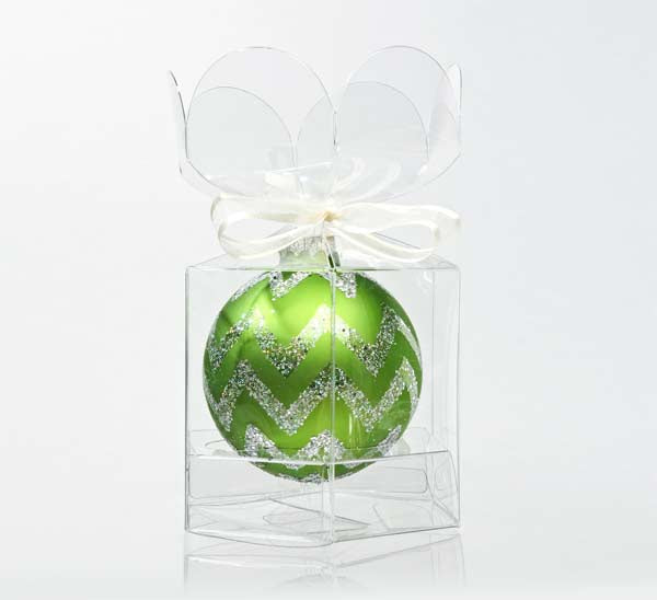 Plastic Gift Boxes for 1 Cupcake Flower Top 9.5x9.5x10.2cm (100 pieces) [CBS212]