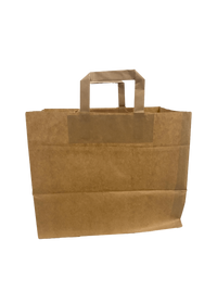 Paper Carrier Bags 32x12x41cm Brown Kraft 80 g/qm