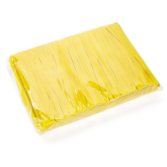 Tin Ties 10.2x0.4cm Paper Yellow (1.000 pieces) [TT4Y]