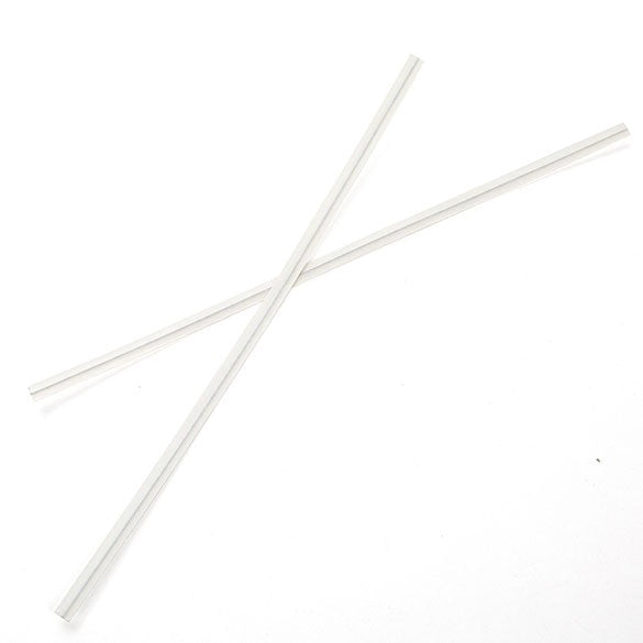 Tin Ties 15.2x0.4cm Paper White (1.000 pieces) [TT6WH]