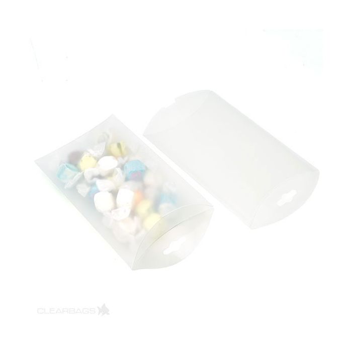 Pillow Packs Frost 12.7x3.8x19.1cm with optional Hang Hole (25 pieces) [PBF108]