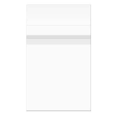 Plastic Bags 22.2x28.3cm Premium with Protective Closure (100 pieces) [PR811S]