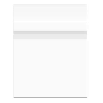 Plastic Bags 22.7x28.6cm Premium laminated and with Protective Closure (100 pieces) [PL811]