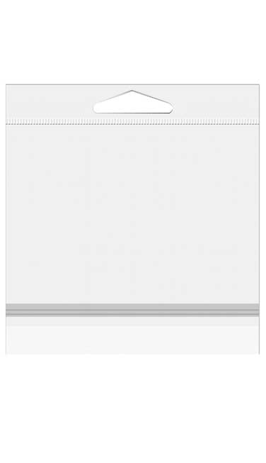 Headerbags 21x20.5cm with Protective Closure (100 pieces) [HB88SPC]