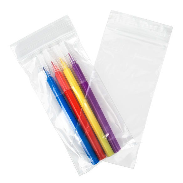 Grip Seal Bags 7.5x15cm PE 50 micron (100 pieces) [2PE36]