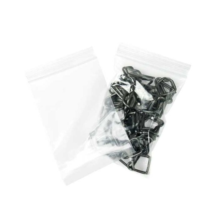 200 Grip Seal-Polybeutel – Wiederverschließbar, 5x7,5 Zoll, Klar, Aus UK