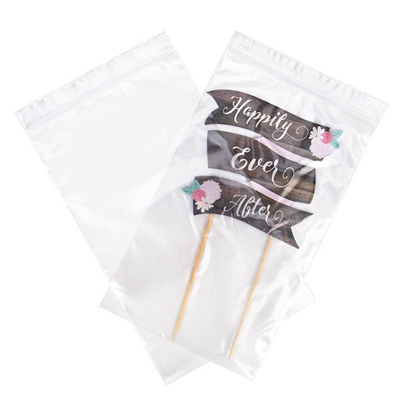 Grip Seal Bags 15x25.5cm PE 50 micron (100 pieces) [2PE610]