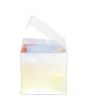 Plastic Gift Boxes 8,9x8,9x8,9 cm Iridescent with Autolock Bottom (25 pieces) [PLB105I]