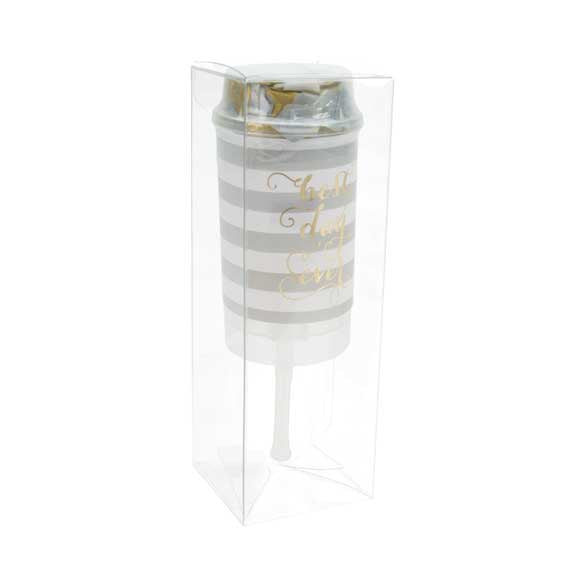 Plastic Gift Boxes 5.1x5.1x15.2cm Autolock Bottom (25 pieces) [PLB137]