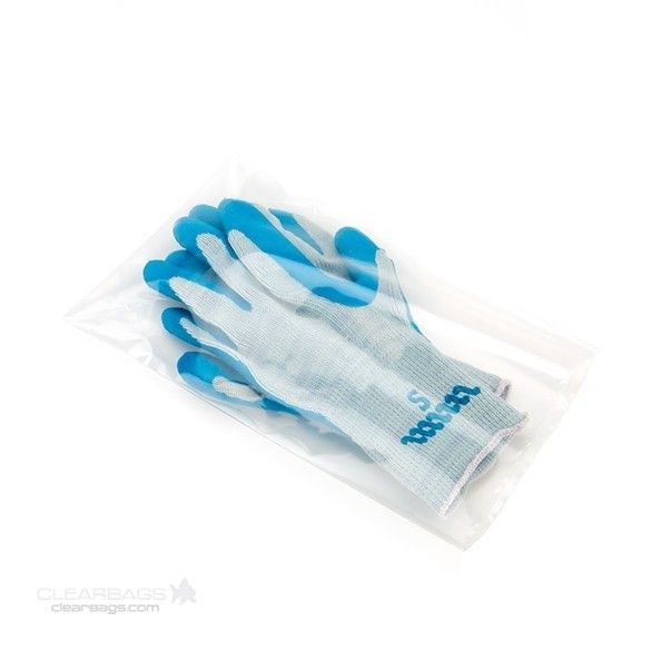 Plastic Bags 15.2x25.4cm LDPE 100 micron (100 pieces) [PE4610]