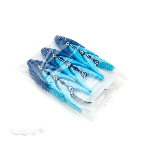 Plastic Bags 15.2x20.3cm LDPE 100 micron (100 pieces) [PE468]