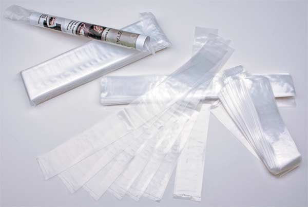 Plastic Poster Tubes 6.4x38.1cm (50 micron) [100 pieces) [PT2H15]